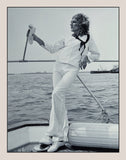 Rod Stewart Limited Edition Matted Black-and-White Fine Art Photograph