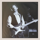 Eric Clapton Oversized Black & White Fine Art Photograph – Limited Edition