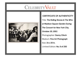 The Rolling Stones and The Who Limited Edition Fine Art Photograph - No. 8 of 250