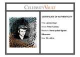 James Dean Hand-pulled Signed Silkscreen
