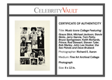 Music Icons Fine Art Archival Collage Photograph