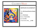 43rd Annual Grammy Awards Limited Edition Prints - No. 8, 11, 12, 13, 14, 15, 20, 24 of 200