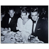 William Holden, Jane Wyman, and Cary Grant Fine Art Photograph
