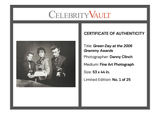 Green Day Limited Edition Oversized Fine Art Photograph - No. 1 of 25