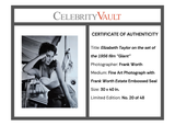 Elizabeth Taylor Limited Edition Fine Art Photograph - No. 20 of 48