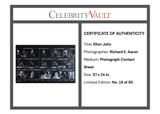 Elton John Limited Edition Oversized Contact Sheet - No. 16 of 50