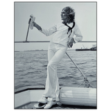 Rod Stewart Limited Edition Matted Black-and-White Fine Art Photograph - No. 1 of 50