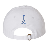 Keeping the Blues Alive Logo White Buckle Closure Hat