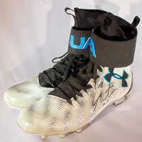 SIGNED Cam Newton Cleats from "All In With Cam Newton"