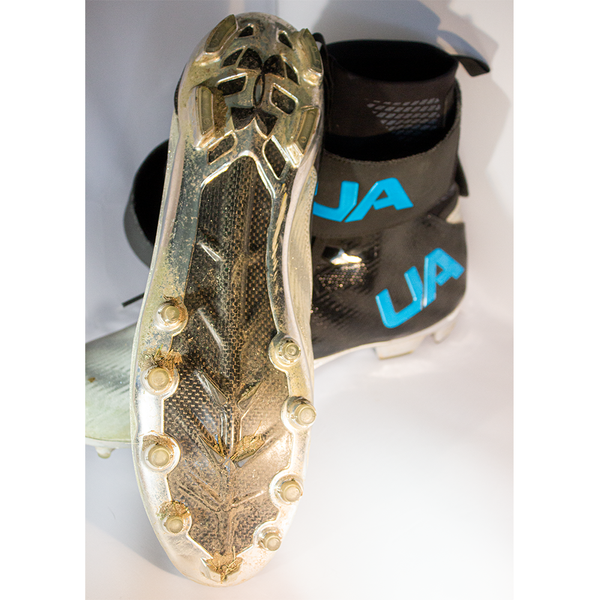 SIGNED Cam Newton Cleats from All In With Cam Newton Keeping The Blues Alive Foundation