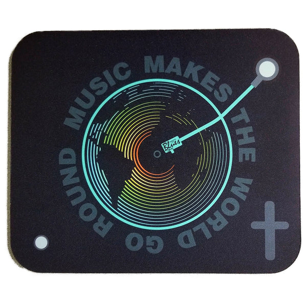 Music Makes The World Go Round Mousepad