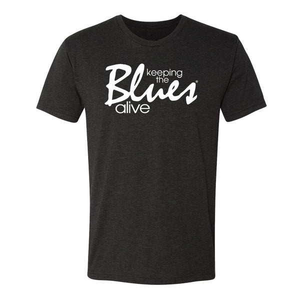 Keeping the Blues Alive Logo T-Shirt (Unisex) - Vintage Black