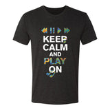 Keep Calm & Play On T-Shirt (Unisex)
