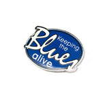 Keeping the Blues Alive Pin