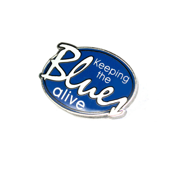 Keeping the Blues Alive Pin